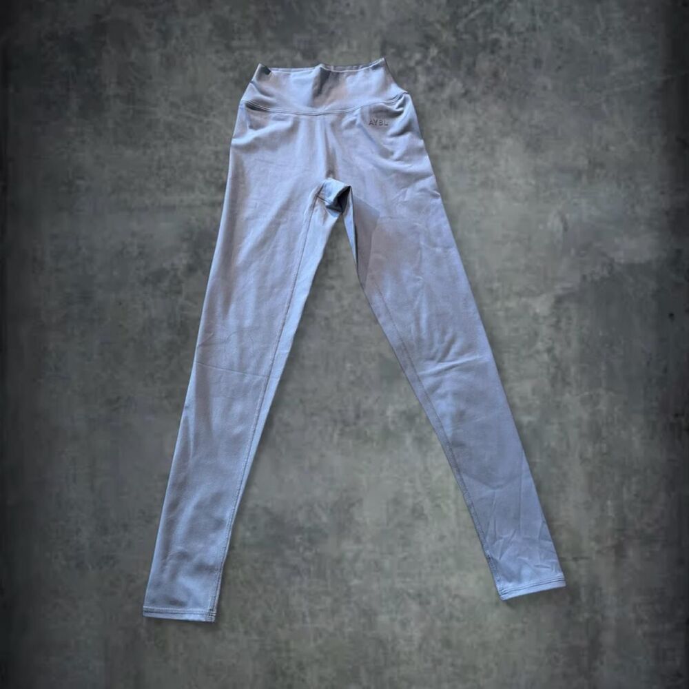 Aybl Women's Blue and Grey Leggings